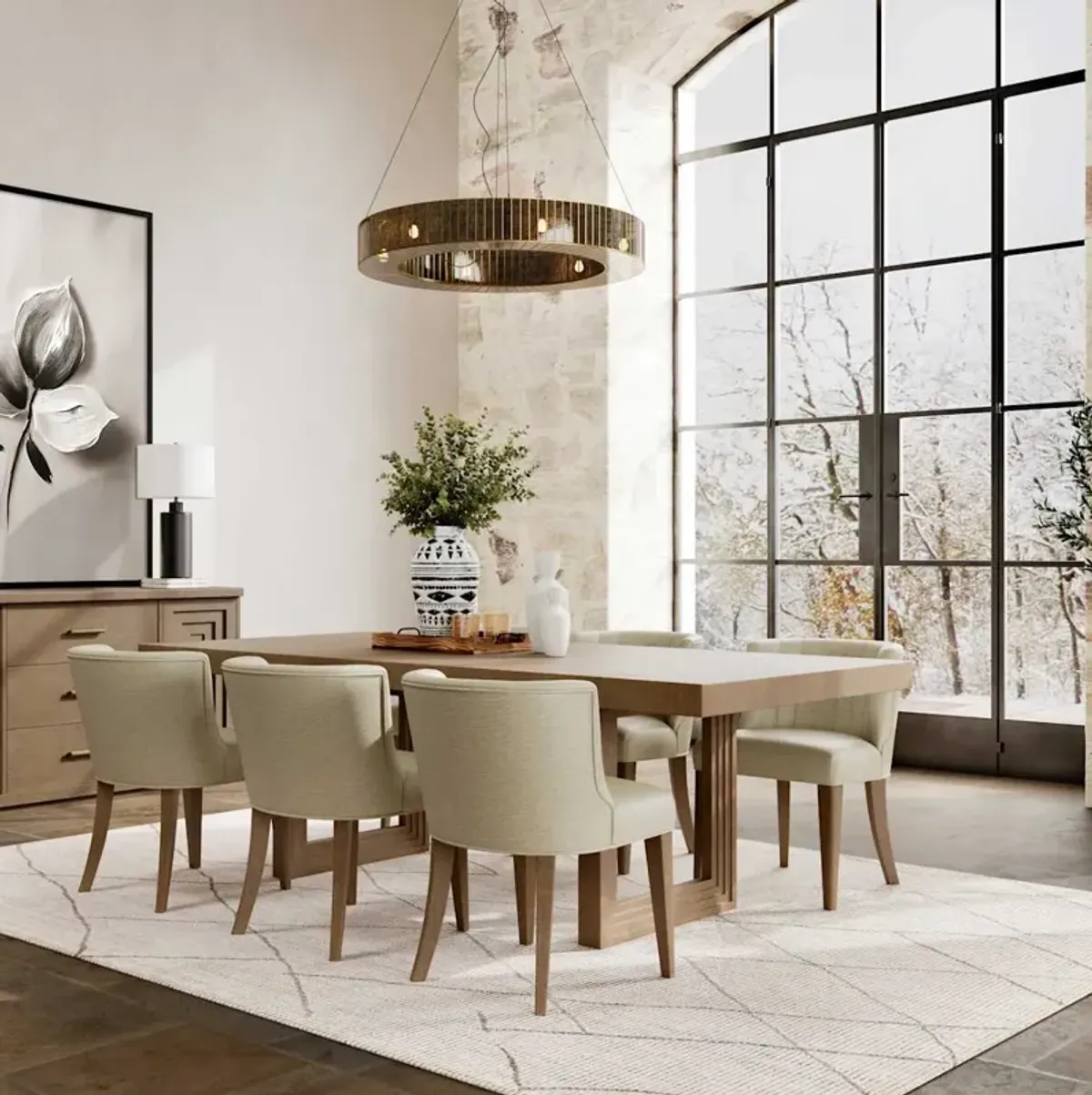 Christie 5-Piece Rectangular Dining Set