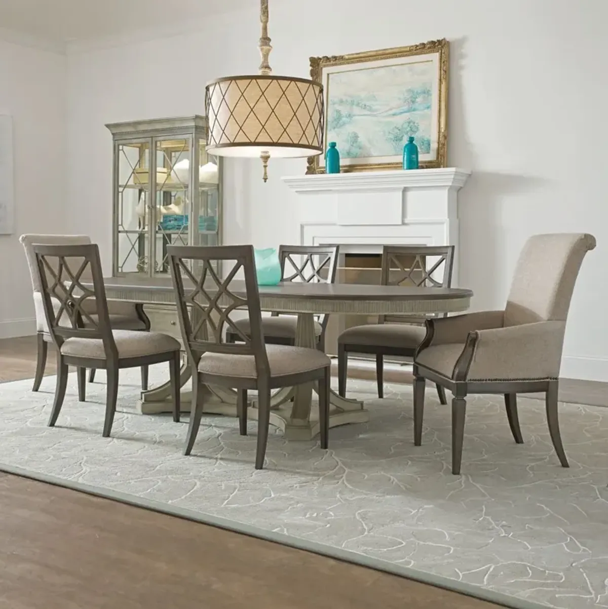 Savona 5-Piece Oval Dining Room Set