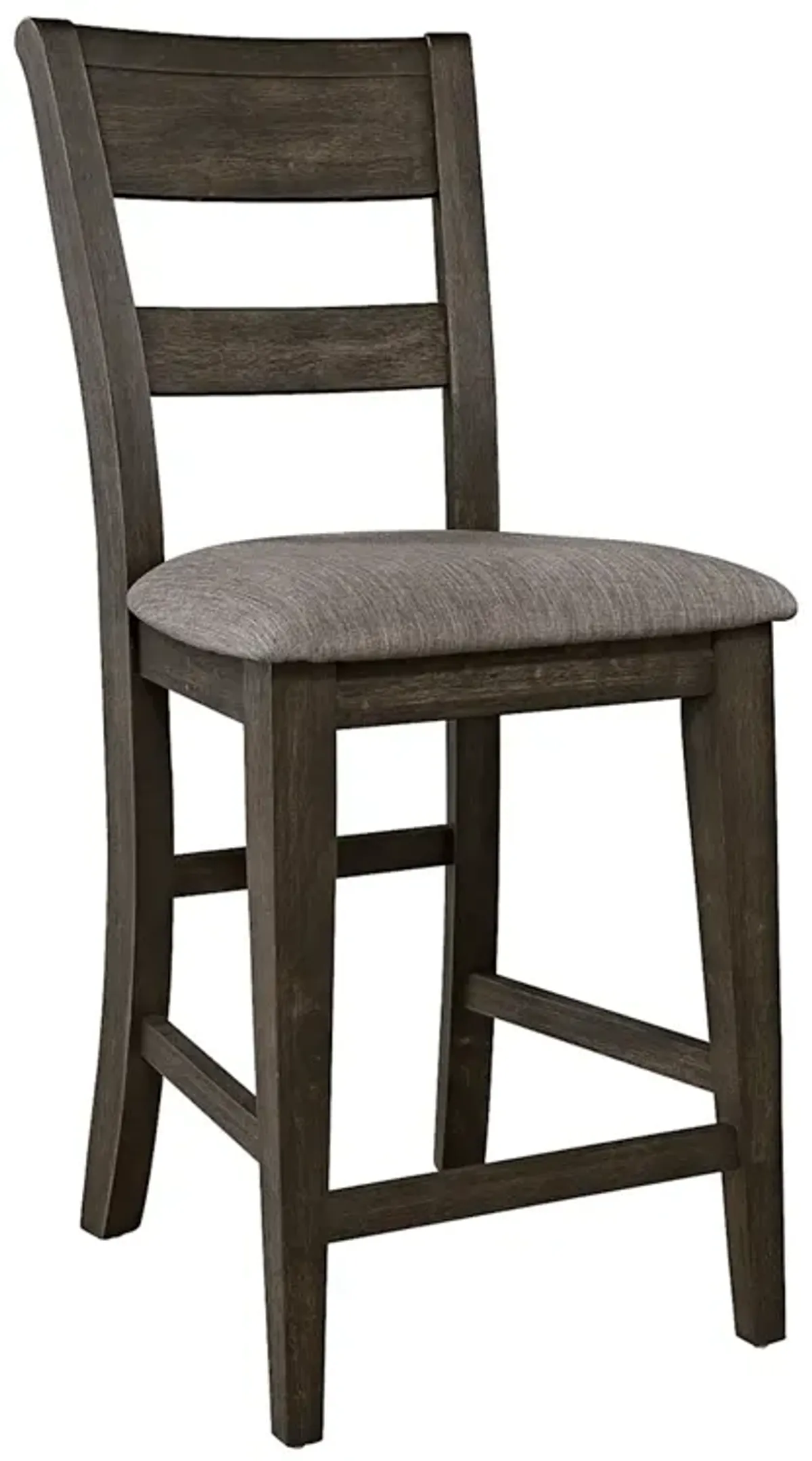 Double Bridge 5-Piece Counter Height Dining Set with Splat-Back Stools