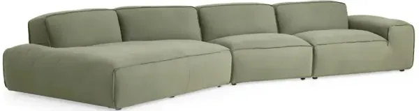 Beck 3-Piece Sectional with RAF Chair