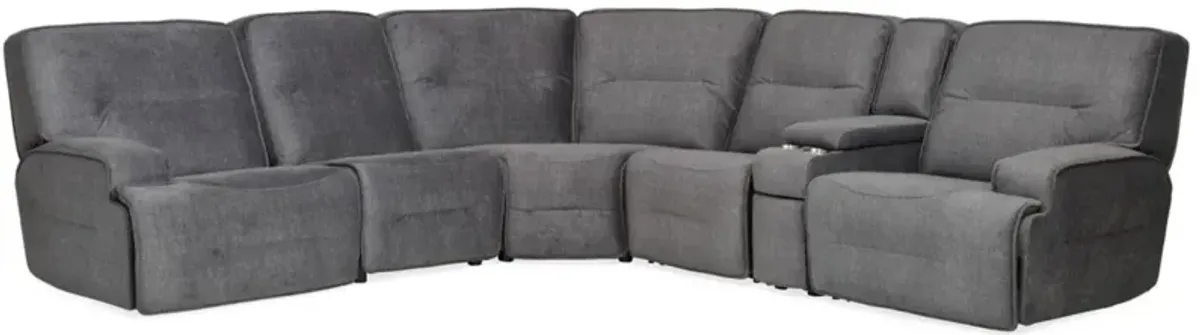 Galaxy 6 Piece Power Reclining Modular Sectional
