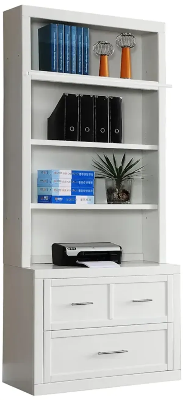 Hanover Lateral File and Library Hutch