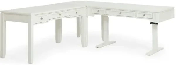Hanover Writing Desk, Corner Table, and Power Lift Desk