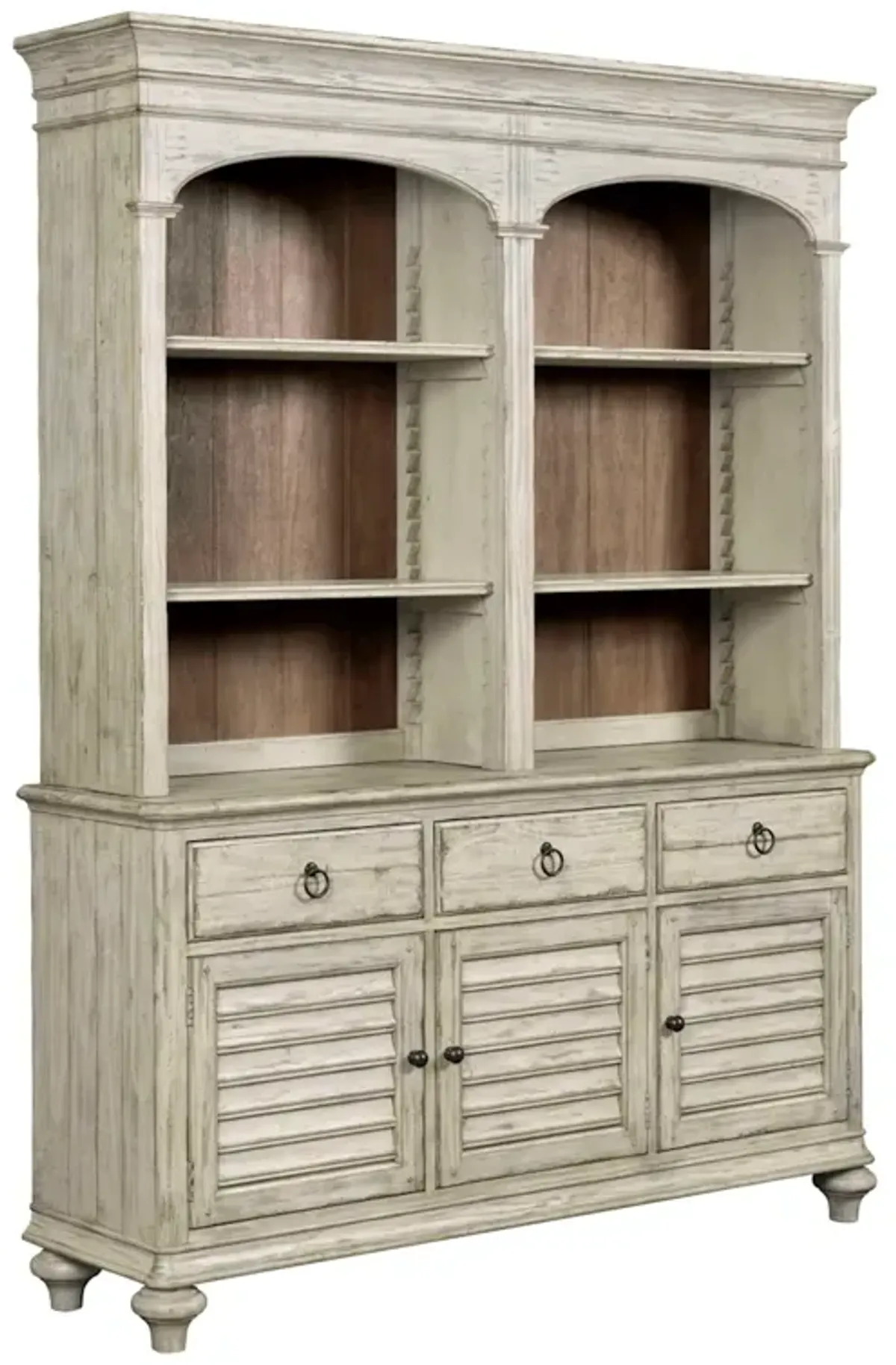 Weatherford Hastings Open Hutch and Buffet