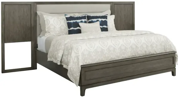 Cascade Kline Queen Panel Bed With Wall Panels