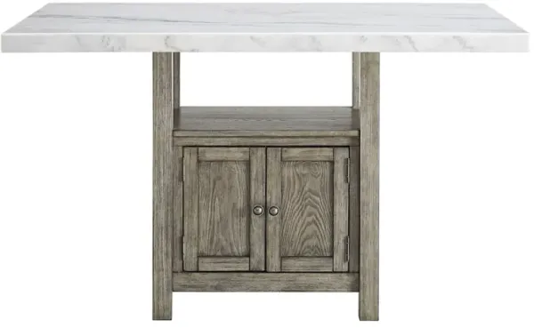 Grayson Counter Height Marble Top Table