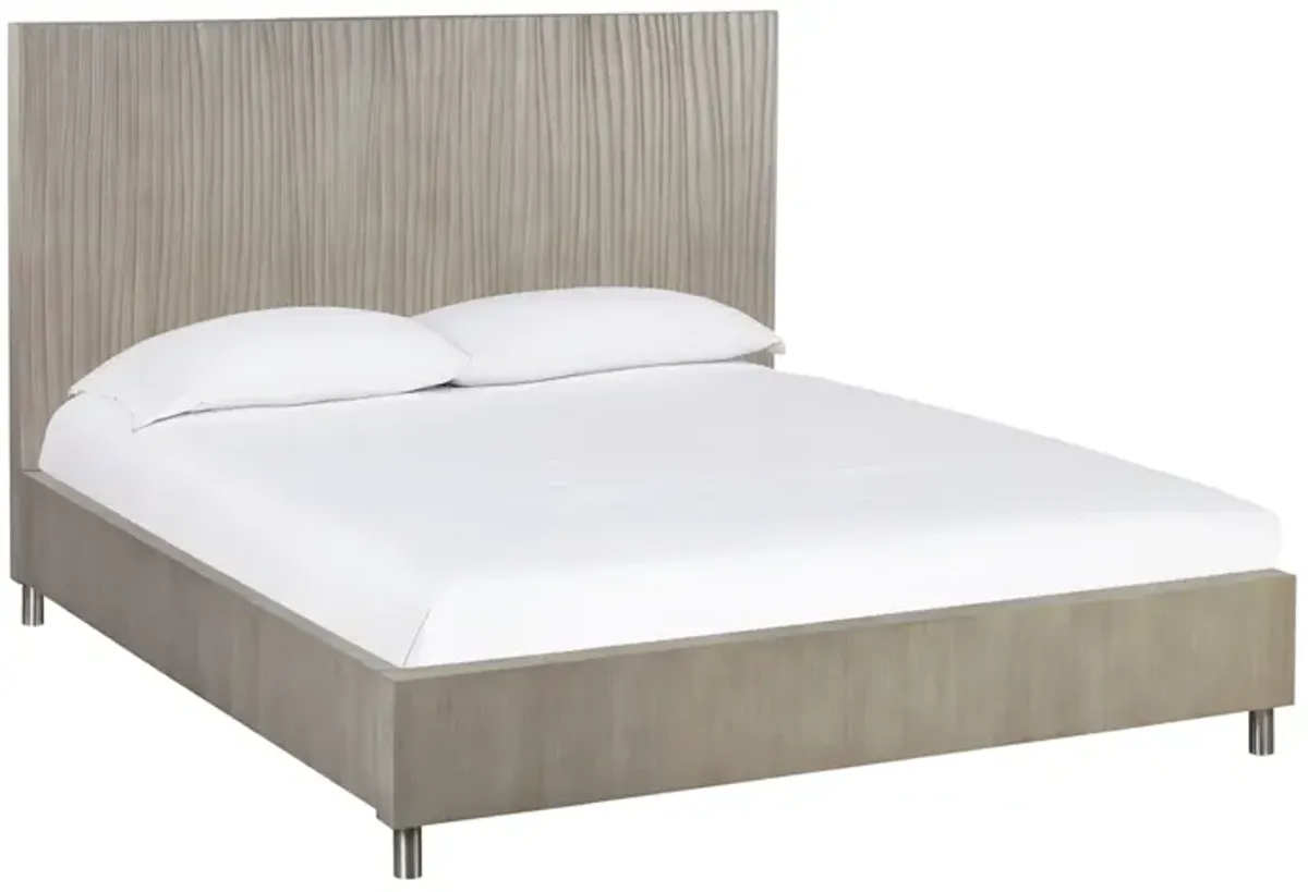 Argento King Panel Bed