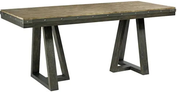 Plank Road Kimler Counter Height Dining Table - Charcoal