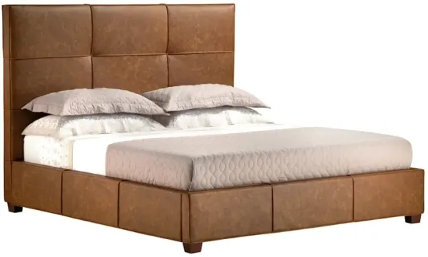 Flynn King Leather Bed
