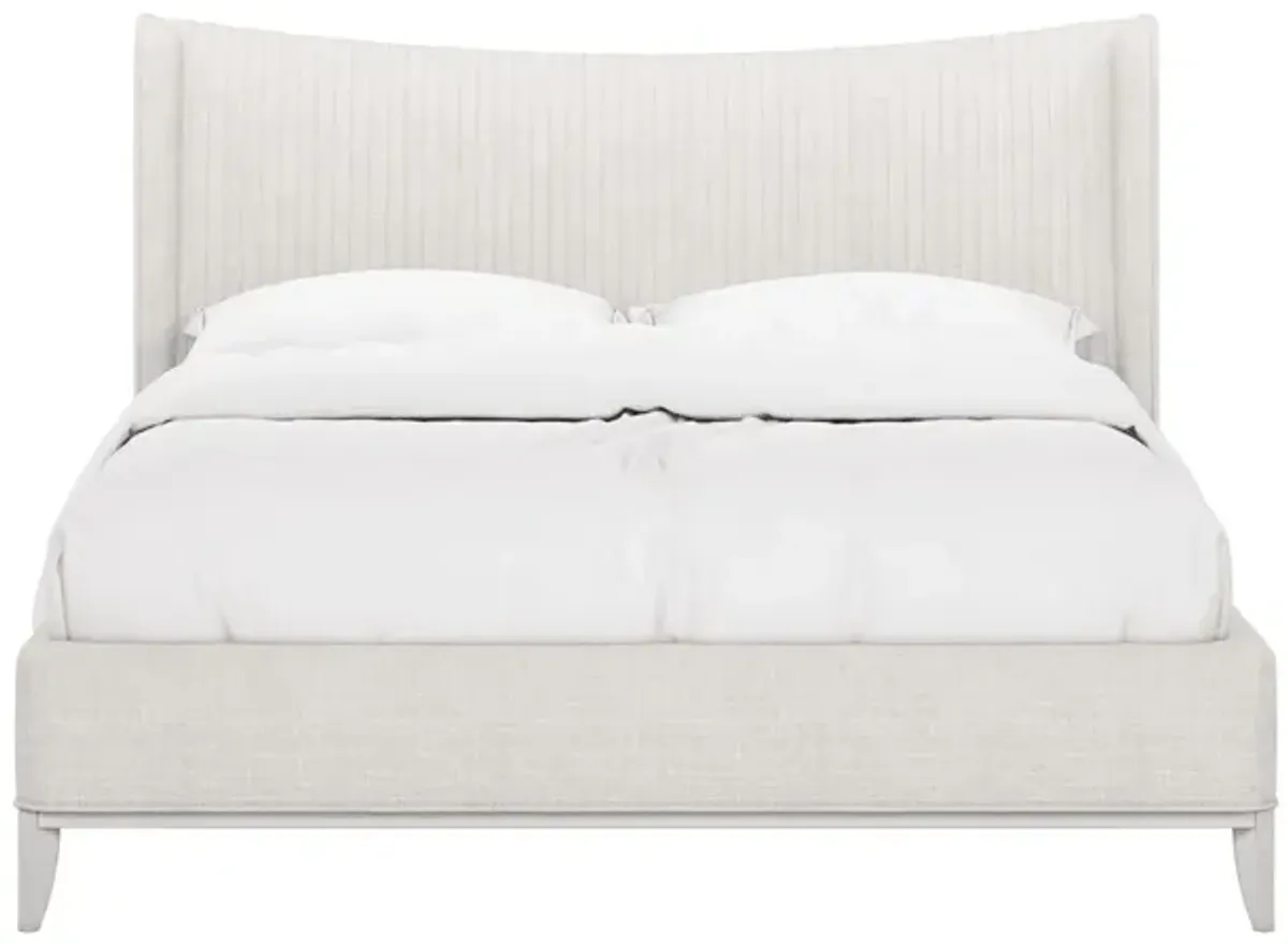 Mezzanine King Upholstered Shelter Bed