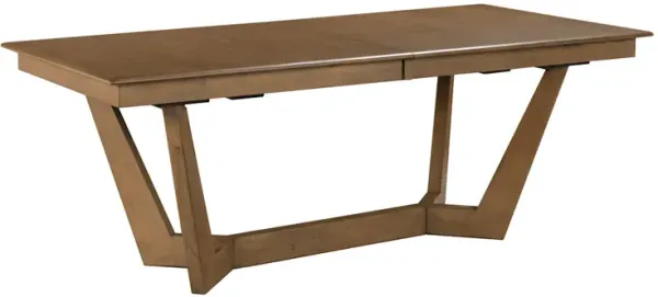 Kafe Trestle Dining Table - Latte