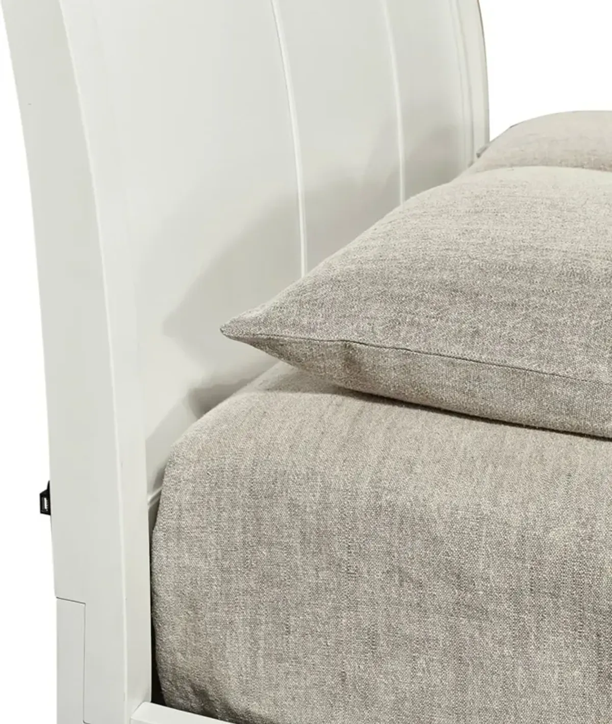 Cambridge Queen Sleigh Storage Bed - White
