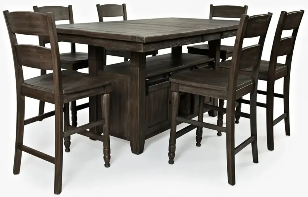 Ginger High-Low Dining Table - BARNWOOD