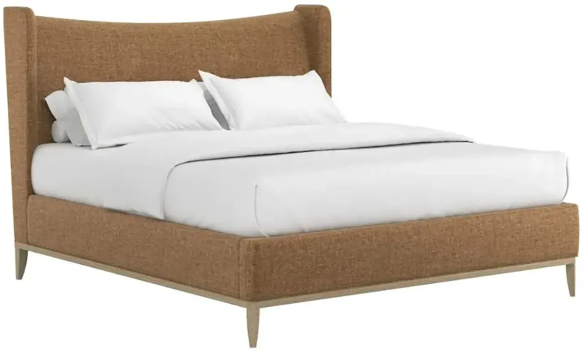Elenna Queen Shelter Bed - Coral