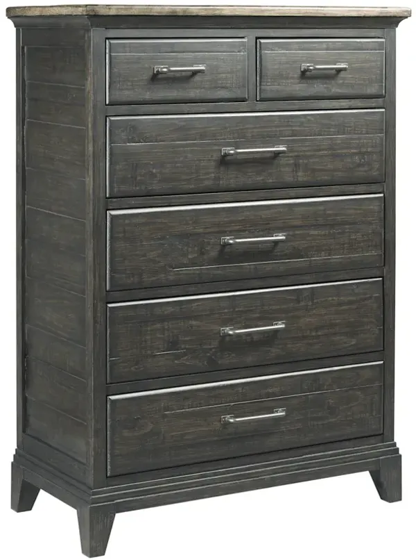 Plank Road Devine Charcoal Drawer Chest