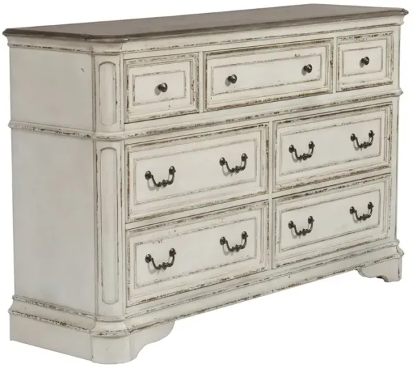 Magnolia Manor 7 Drawer Dresser