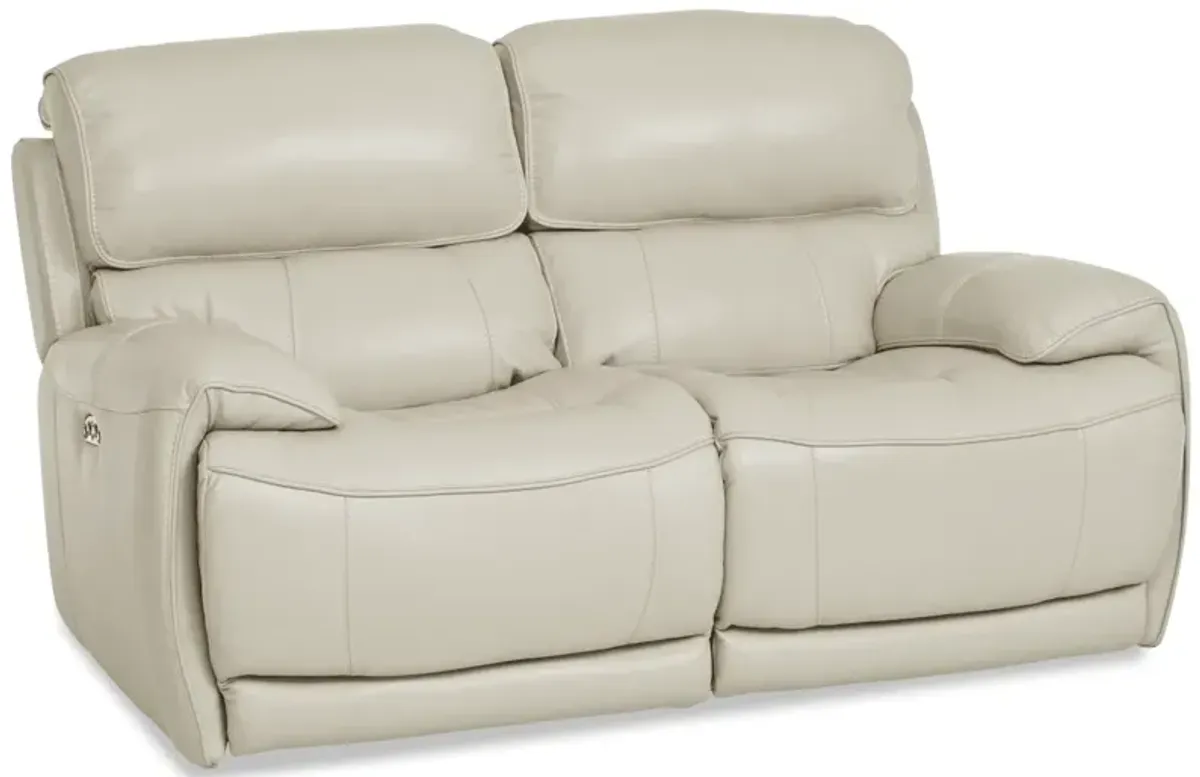 Breeze Leather Power Reclining Loveseat