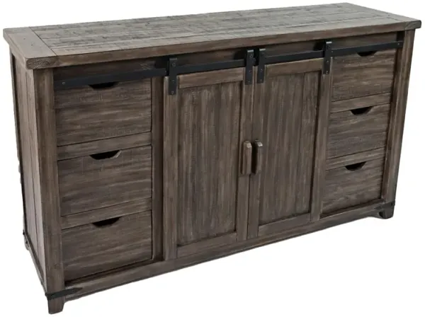 Ginger 60-Inch Server - Barnwood