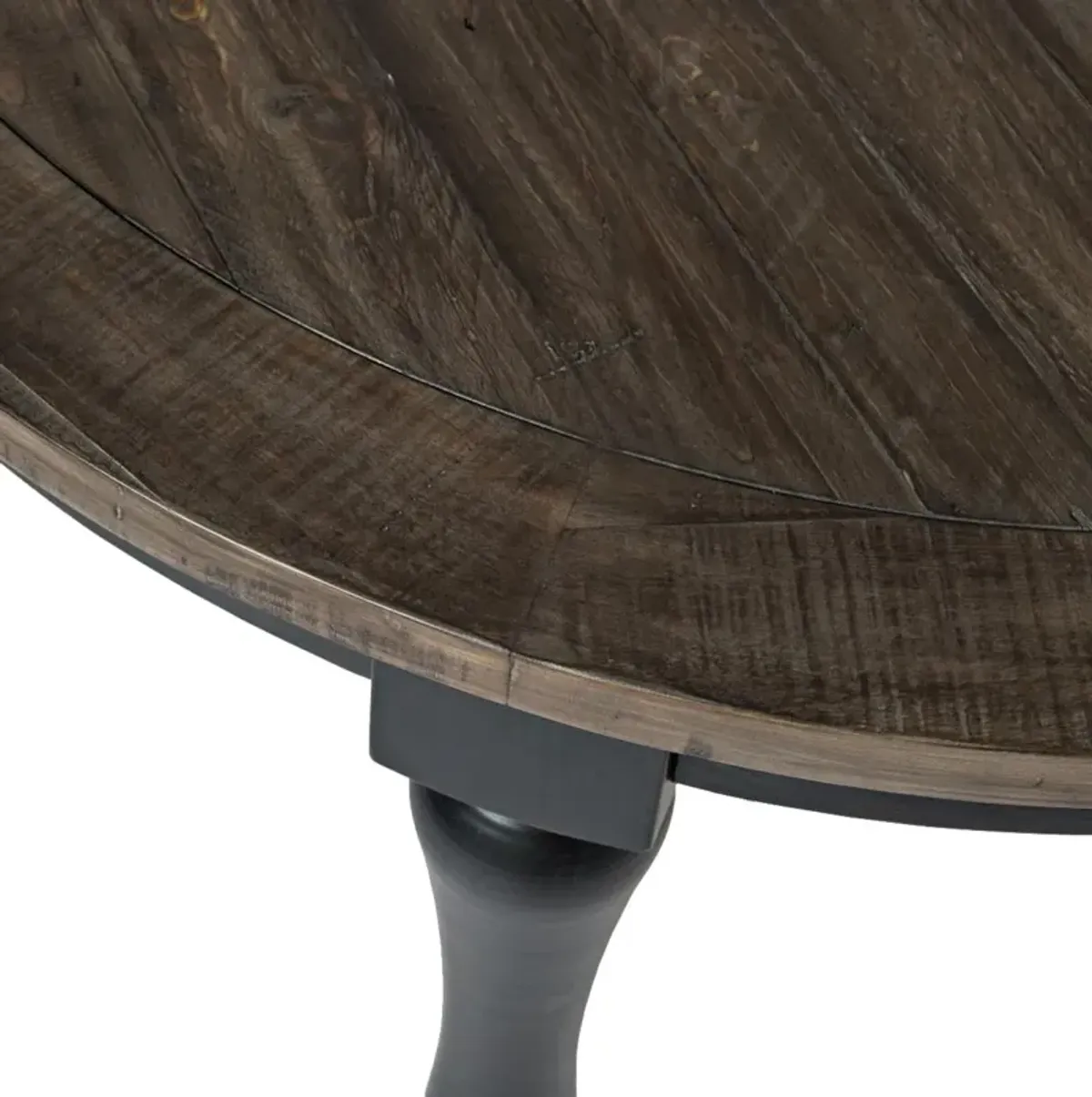 Ginger Round to Oval Dining Table - Black