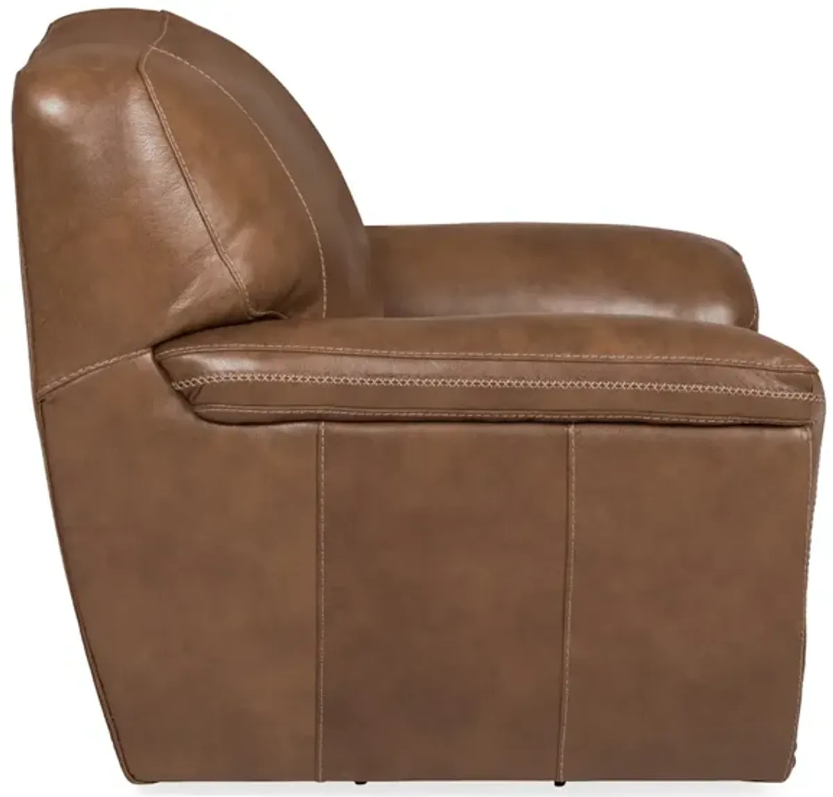 Harley Leather Swivel Chair