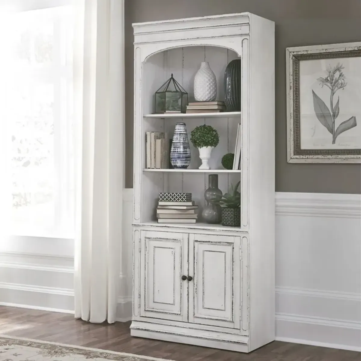 Magnolia Manor Bunching Bookcase