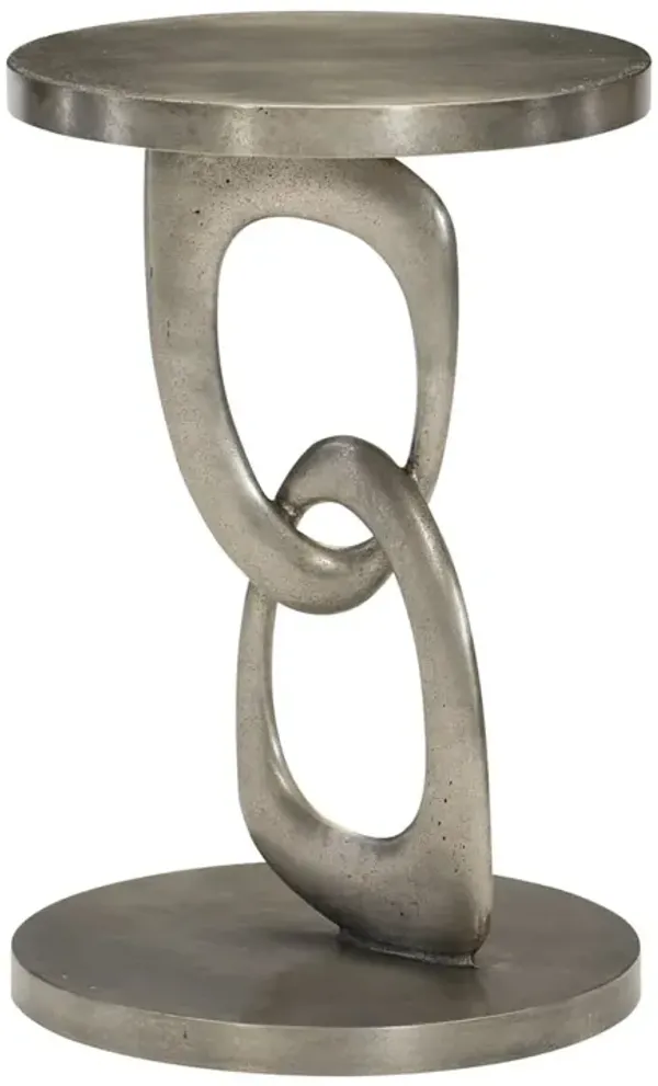 Linea Metal Accent Table