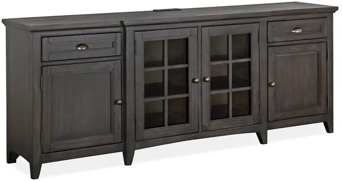 Arlington 80-Inch TV Stand - Graphite