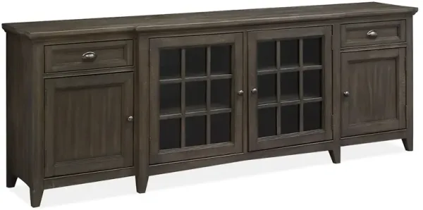 Arlington 90-Inch TV Stand - Graphite