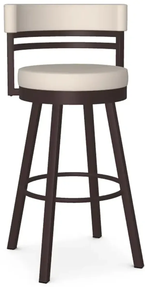 Ronny Swivel Bar Stool - OYSTER