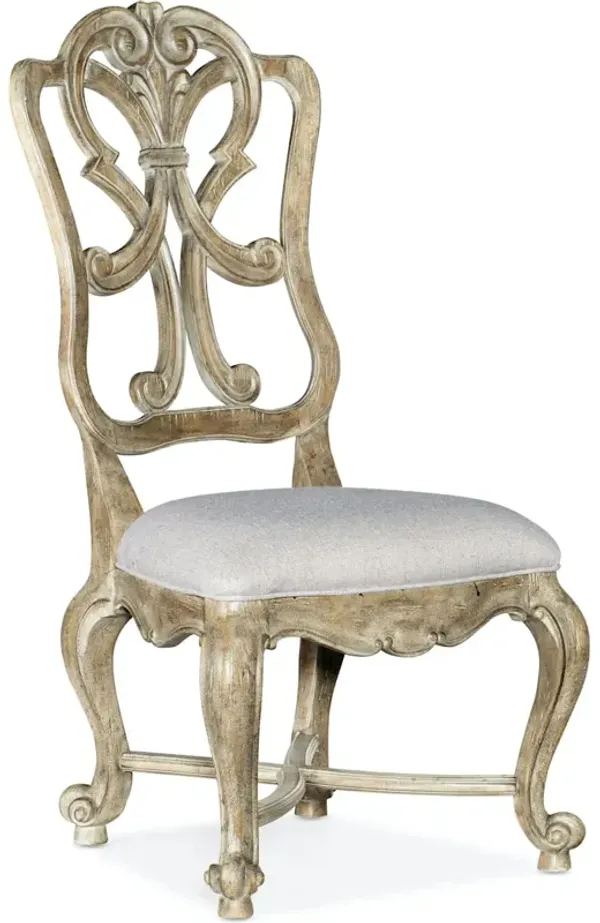 Castella Wood Back Side Chair