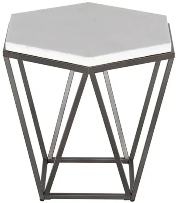 Chelsea Marble Top End Table