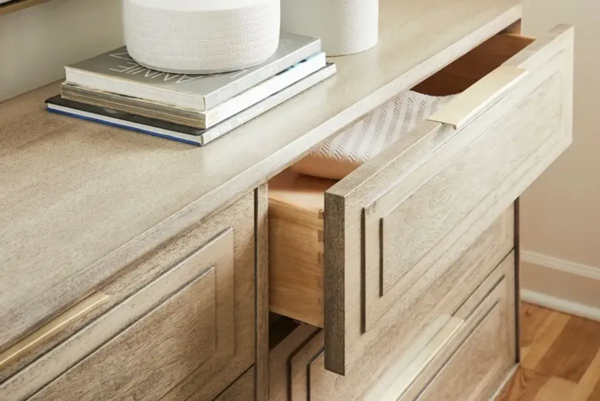 Bowers Six Drawer Dresser Chest