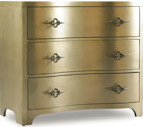 Sanctuary Three Drawer Shaped Front Chest
