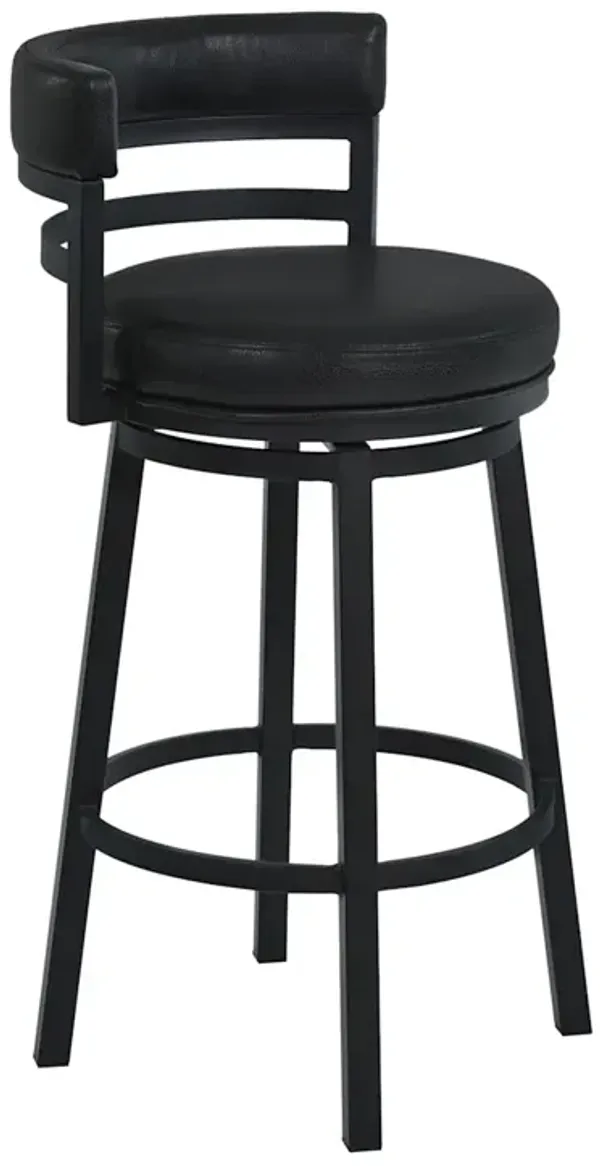 Madrid Counter Stool -  BLACK