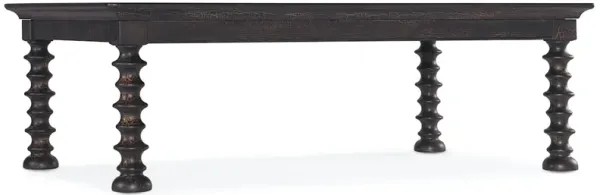 Big Sky Turned Leg Cocktail Table