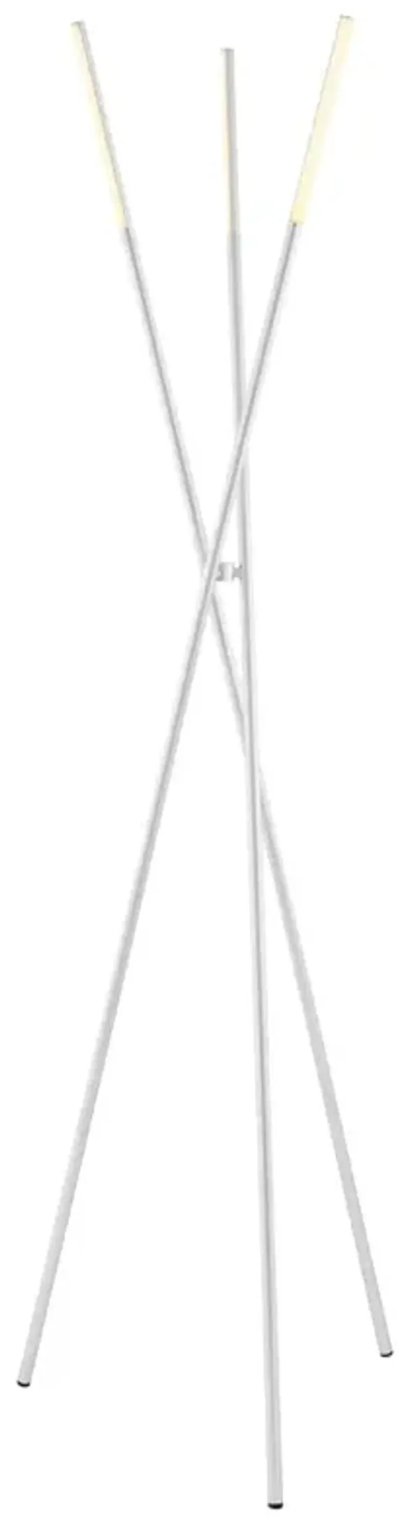 Cora Silver LED Floor Lamp