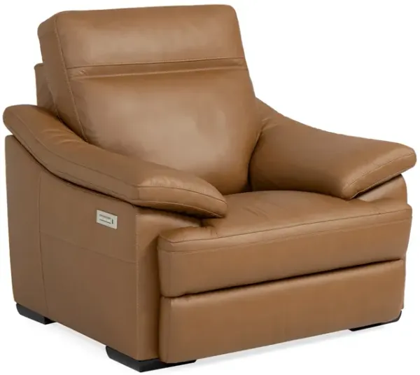 Urban Saddle Power Leather Recliner