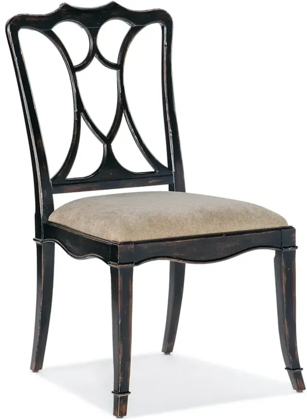 Charleston Wood Back Side Chair