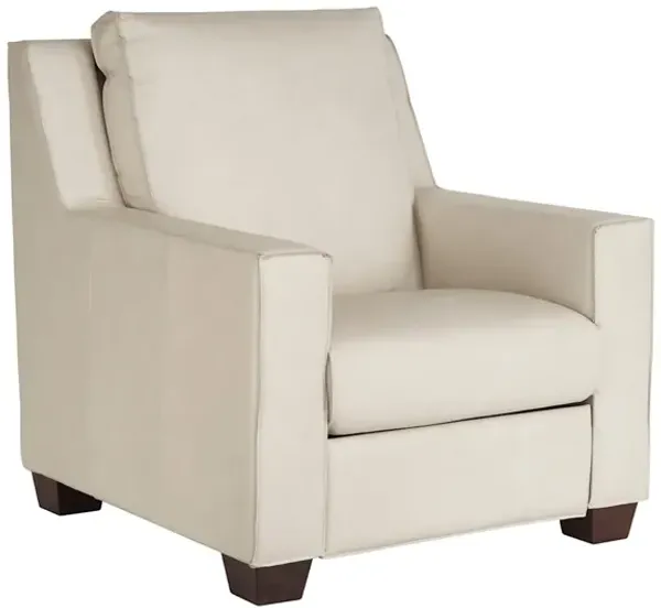 Tucker 2-Power Leather Recliner - Frost