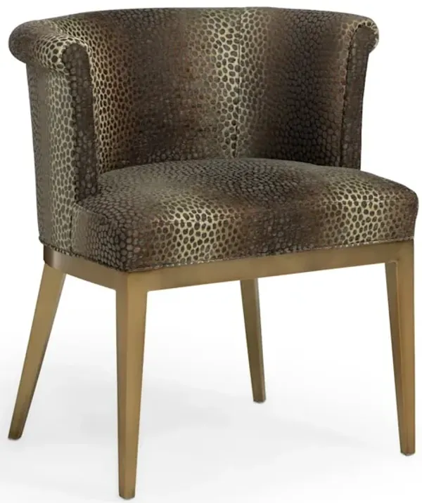 Omni Camille Brass Arm Chair