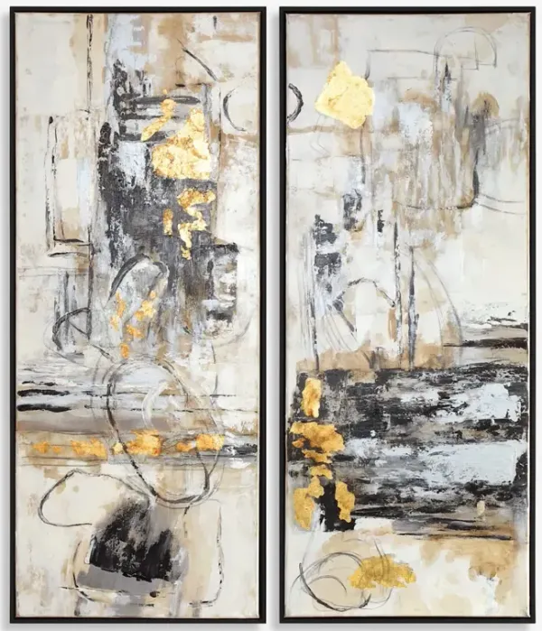 Life Scenes Canvases Set/2