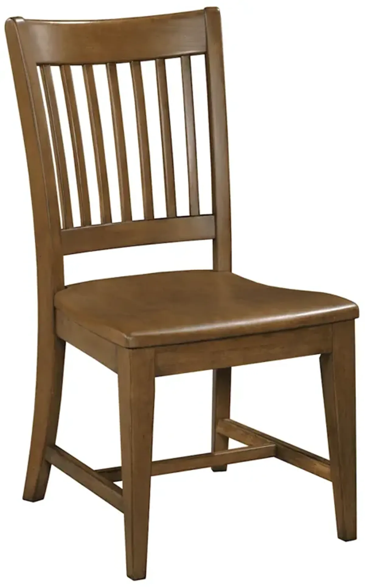 Kafe Rake Back Side Chair - Latte