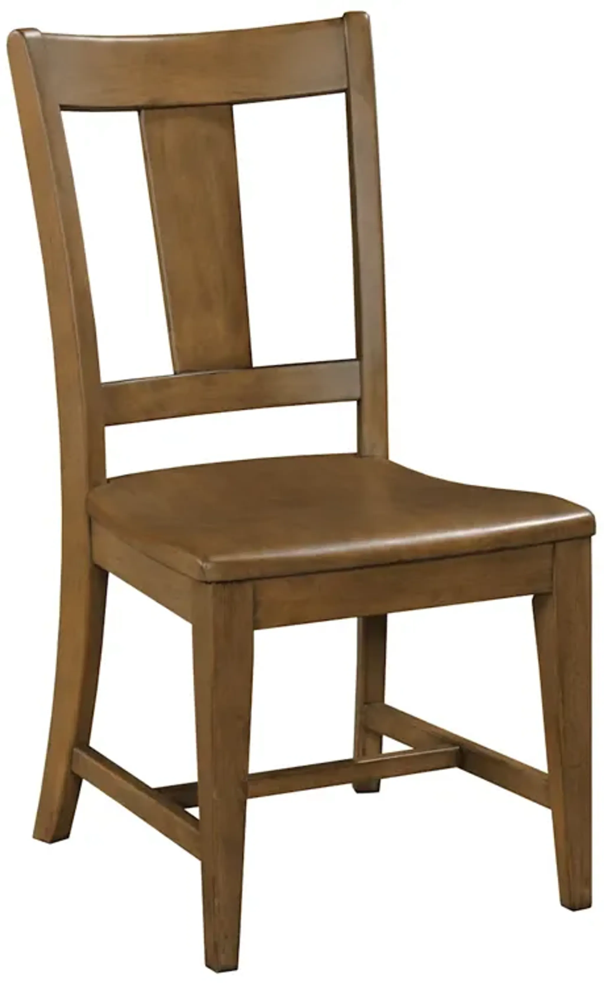 Kafe Splat Back Side Chair Latte None | Furniture.com