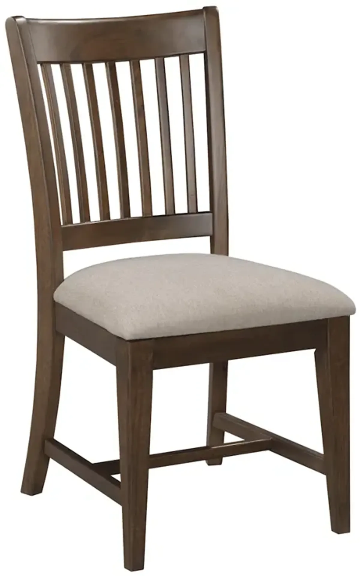 Kafe Rake Back Side Chair - Mocha