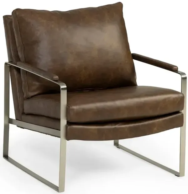Sawyer Leather Accent Chair