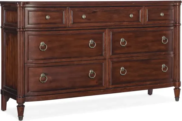 Charleston Seven Drawer Dresser