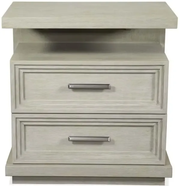 Crosby Two Drawer Nightstand