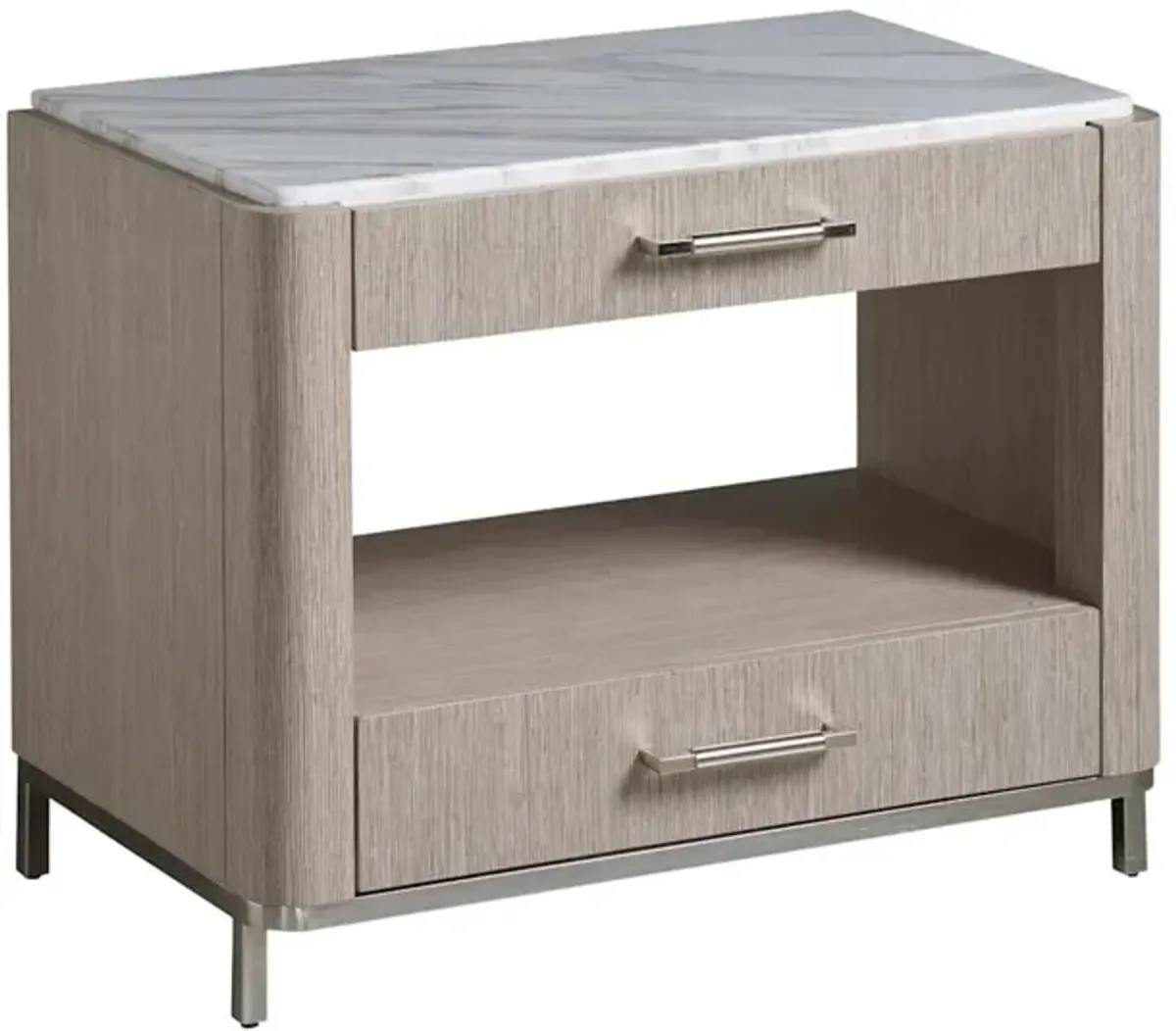 Modern-Charcoal Soren Bedside Table