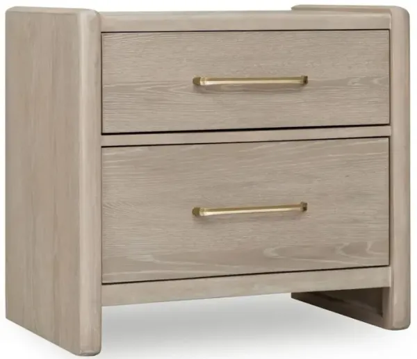 Gardenia Two Drawer Nightstand