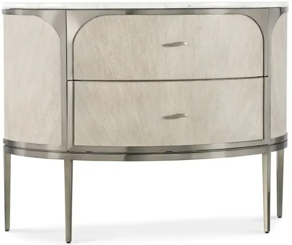 Modern Mood Diamond Demilune Nightstand